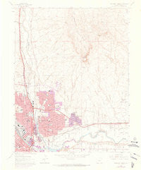 Northeast Pueblo Colorado Historical topographic map, 1:24000 scale, 7.5 X 7.5 Minute, Year 1961