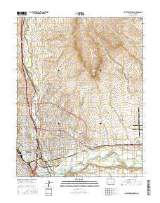 Northeast Pueblo Colorado Current topographic map, 1:24000 scale, 7.5 X 7.5 Minute, Year 2016