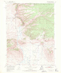 Northgate Colorado Historical topographic map, 1:24000 scale, 7.5 X 7.5 Minute, Year 1950
