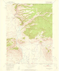 Northgate Colorado Historical topographic map, 1:24000 scale, 7.5 X 7.5 Minute, Year 1950