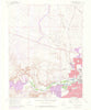Northwest Pueblo Colorado Historical topographic map, 1:24000 scale, 7.5 X 7.5 Minute, Year 1961