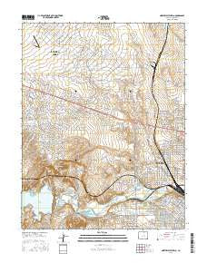 Northwest Pueblo Colorado Current topographic map, 1:24000 scale, 7.5 X 7.5 Minute, Year 2016