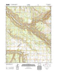 Norwood Colorado Historical topographic map, 1:24000 scale, 7.5 X 7.5 Minute, Year 2013
