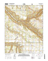 Norwood Colorado Current topographic map, 1:24000 scale, 7.5 X 7.5 Minute, Year 2016