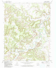 O V Mesa Colorado Historical topographic map, 1:24000 scale, 7.5 X 7.5 Minute, Year 1993