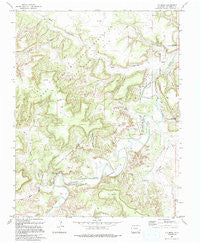 O V Mesa Colorado Historical topographic map, 1:24000 scale, 7.5 X 7.5 Minute, Year 1993