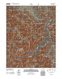 O V Mesa Colorado Historical topographic map, 1:24000 scale, 7.5 X 7.5 Minute, Year 2011