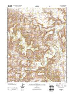O V Mesa Colorado Historical topographic map, 1:24000 scale, 7.5 X 7.5 Minute, Year 2013