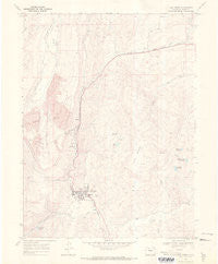 Oak Creek Colorado Historical topographic map, 1:24000 scale, 7.5 X 7.5 Minute, Year 1969