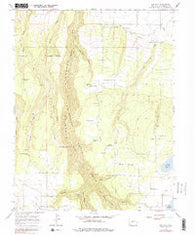 Oak Hill Colorado Historical topographic map, 1:24000 scale, 7.5 X 7.5 Minute, Year 1964