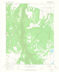 Oak Hill Colorado Historical topographic map, 1:24000 scale, 7.5 X 7.5 Minute, Year 1964