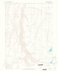 Oak Hill Colorado Historical topographic map, 1:24000 scale, 7.5 X 7.5 Minute, Year 1964