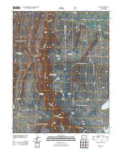 Oak Hill Colorado Historical topographic map, 1:24000 scale, 7.5 X 7.5 Minute, Year 2011