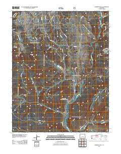 Oakbrush Hill Colorado Historical topographic map, 1:24000 scale, 7.5 X 7.5 Minute, Year 2011