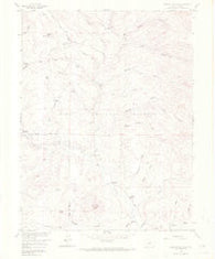 Observatory Rock Colorado Historical topographic map, 1:24000 scale, 7.5 X 7.5 Minute, Year 1958