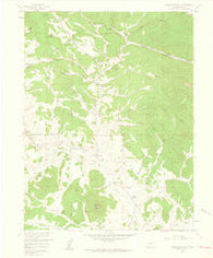 Observatory Rock Colorado Historical topographic map, 1:24000 scale, 7.5 X 7.5 Minute, Year 1958
