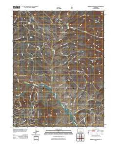 Observatory Rock Colorado Historical topographic map, 1:24000 scale, 7.5 X 7.5 Minute, Year 2011