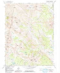 Oh-Be-Joyful Colorado Historical topographic map, 1:24000 scale, 7.5 X 7.5 Minute, Year 1961
