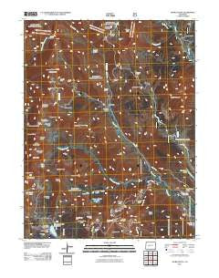 Oh-be-joyful Colorado Historical topographic map, 1:24000 scale, 7.5 X 7.5 Minute, Year 2011