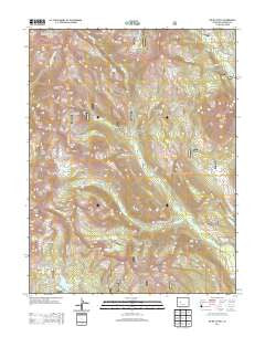 Oh-be-joyful Colorado Historical topographic map, 1:24000 scale, 7.5 X 7.5 Minute, Year 2013