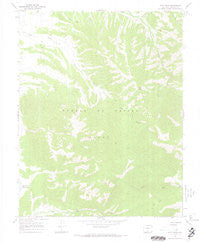 Ojito Peak Colorado Historical topographic map, 1:24000 scale, 7.5 X 7.5 Minute, Year 1967