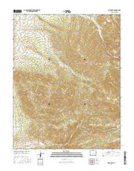 Ojito Peak Colorado Current topographic map, 1:24000 scale, 7.5 X 7.5 Minute, Year 2016