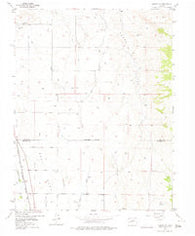 Olathe NW Colorado Historical topographic map, 1:24000 scale, 7.5 X 7.5 Minute, Year 1955