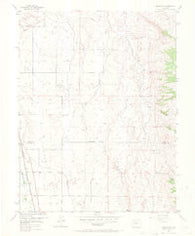 Olathe NW Colorado Historical topographic map, 1:24000 scale, 7.5 X 7.5 Minute, Year 1955