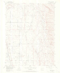 Olathe NW Colorado Historical topographic map, 1:24000 scale, 7.5 X 7.5 Minute, Year 1955