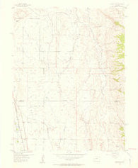 Olathe NW Colorado Historical topographic map, 1:24000 scale, 7.5 X 7.5 Minute, Year 1955