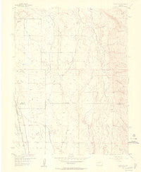 Olathe NW Colorado Historical topographic map, 1:24000 scale, 7.5 X 7.5 Minute, Year 1955
