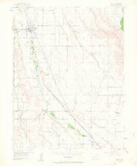 Olathe Colorado Historical topographic map, 1:24000 scale, 7.5 X 7.5 Minute, Year 1955