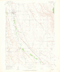 Olathe Colorado Historical topographic map, 1:24000 scale, 7.5 X 7.5 Minute, Year 1955