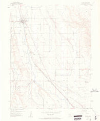 Olathe Colorado Historical topographic map, 1:24000 scale, 7.5 X 7.5 Minute, Year 1955