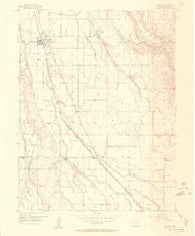 Olathe Colorado Historical topographic map, 1:24000 scale, 7.5 X 7.5 Minute, Year 1955