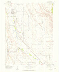 Olathe Colorado Historical topographic map, 1:24000 scale, 7.5 X 7.5 Minute, Year 1955