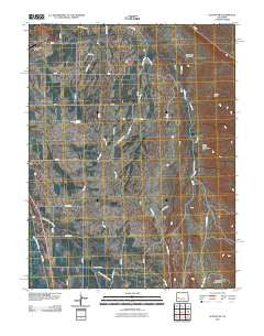 Olathe NW Colorado Historical topographic map, 1:24000 scale, 7.5 X 7.5 Minute, Year 2010