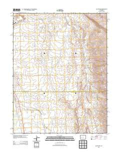 Olathe NW Colorado Historical topographic map, 1:24000 scale, 7.5 X 7.5 Minute, Year 2013