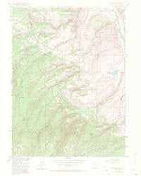 Old Roach Colorado Historical topographic map, 1:24000 scale, 7.5 X 7.5 Minute, Year 1955