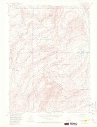 Old Roach Colorado Historical topographic map, 1:24000 scale, 7.5 X 7.5 Minute, Year 1955