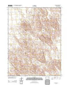 Old Baldy Colorado Historical topographic map, 1:24000 scale, 7.5 X 7.5 Minute, Year 2013
