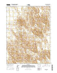 Old Baldy Colorado Current topographic map, 1:24000 scale, 7.5 X 7.5 Minute, Year 2016