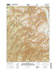 Old Roach Colorado Current topographic map, 1:24000 scale, 7.5 X 7.5 Minute, Year 2016