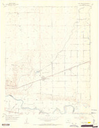 Olney Springs Colorado Historical topographic map, 1:24000 scale, 7.5 X 7.5 Minute, Year 1954