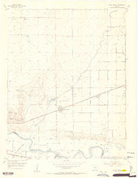 Olney Springs Colorado Historical topographic map, 1:24000 scale, 7.5 X 7.5 Minute, Year 1954