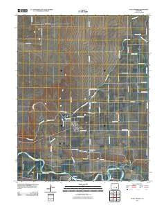 Olney Springs Colorado Historical topographic map, 1:24000 scale, 7.5 X 7.5 Minute, Year 2010