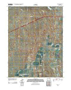 Omar Colorado Historical topographic map, 1:24000 scale, 7.5 X 7.5 Minute, Year 2010