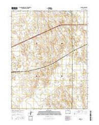 Omar Colorado Current topographic map, 1:24000 scale, 7.5 X 7.5 Minute, Year 2016