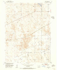 Omar Colorado Historical topographic map, 1:24000 scale, 7.5 X 7.5 Minute, Year 1951