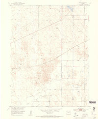 Omar Colorado Historical topographic map, 1:24000 scale, 7.5 X 7.5 Minute, Year 1951